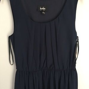 Navy blue dress